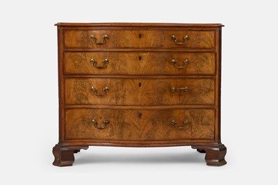 Lot 305 - A George III mahogany dressing chest