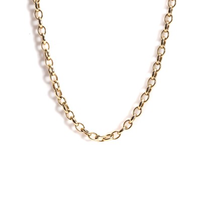 Lot 185 - A 9ct gold chain