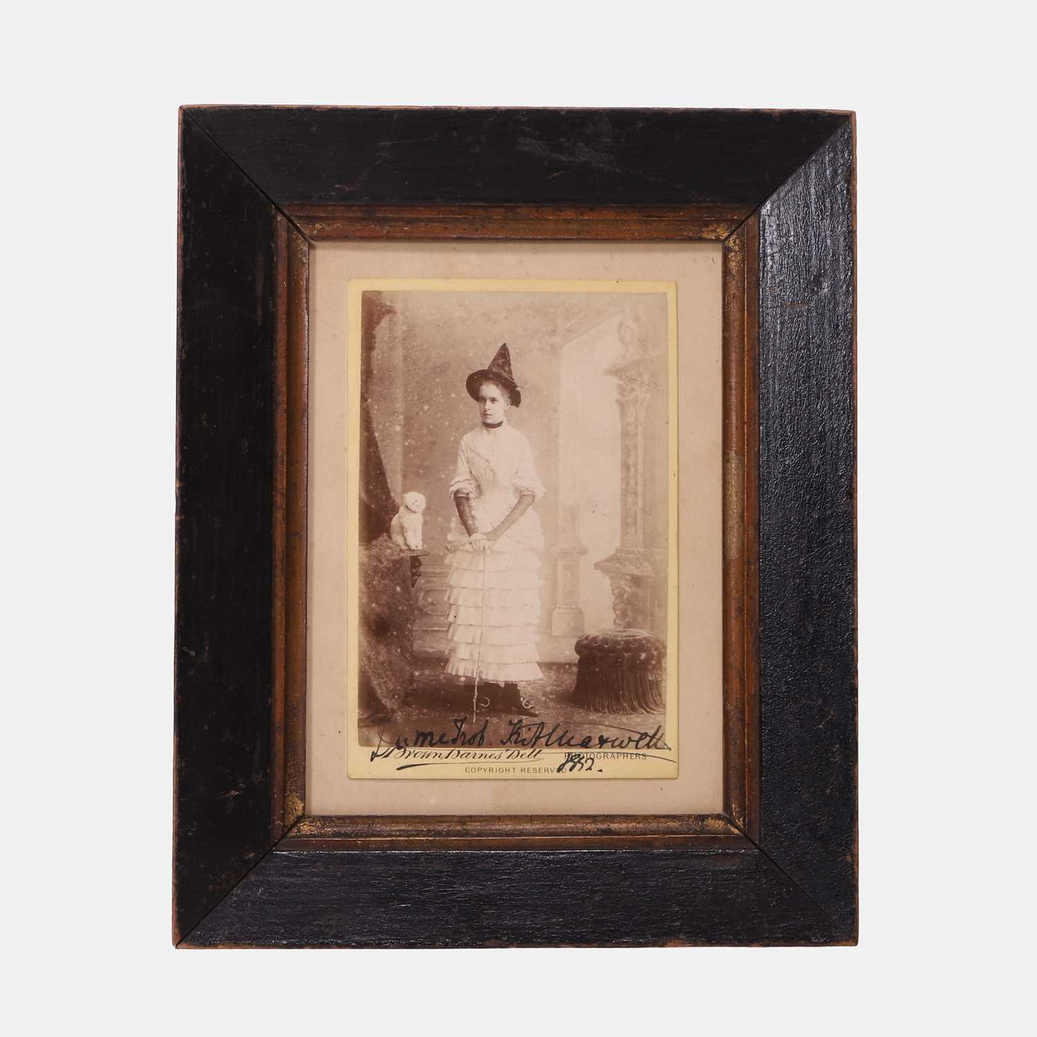 Lot 20 - A Victorian photograph of a witch