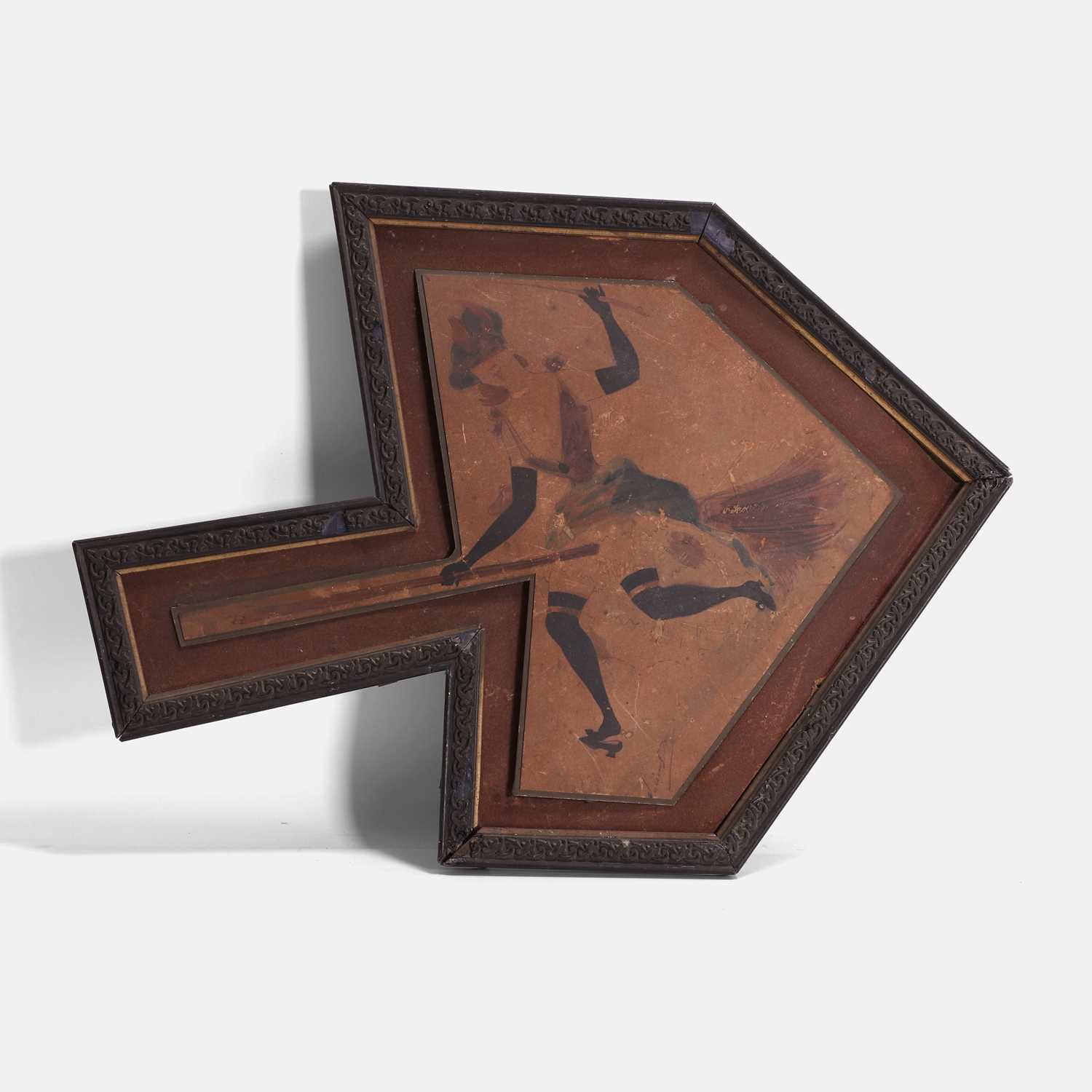 Lot 21 - A witch on a broomstick