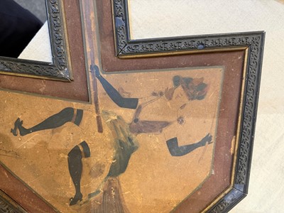 Lot 21 - A witch on a broomstick