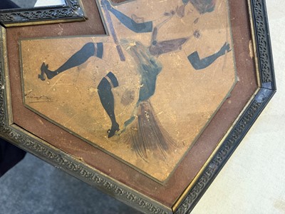 Lot 21 - A witch on a broomstick