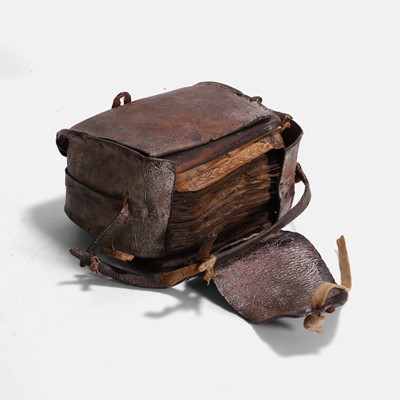 Lot 104 - An Ethiopian magic healing-prayer parchment