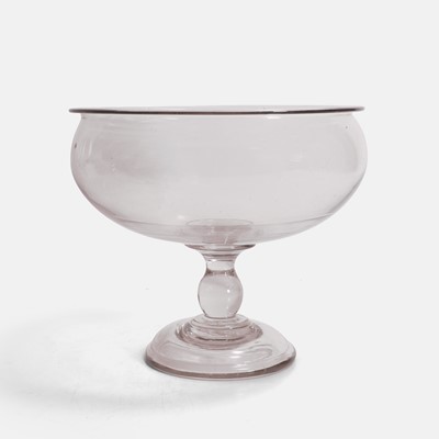Lot 129 - A glass leech jar