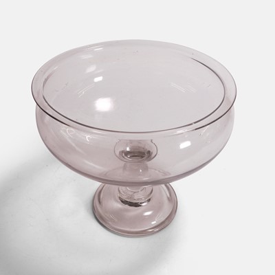 Lot 129 - A glass leech jar