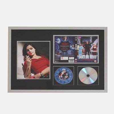 Lot 317 - A signed portrait photograph of Jenna Coleman