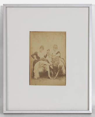 Lot 427 - A Louise Weber ('La Goulue') French cabinet card