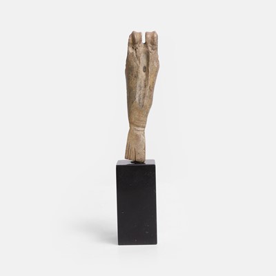 Lot 357 - Isambard Kingdom Brunel interest: Hungerford Bridge, London, a fossilised pinner's bone