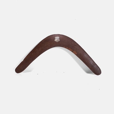 Lot 474 - A rare named Aboriginal hardwood boomerang