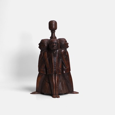 Lot 479 - An amusing oak carving