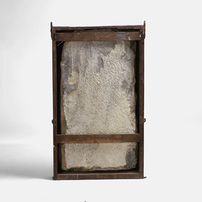 Lot 27 - An intriguing Egyptianesque marble niche carving