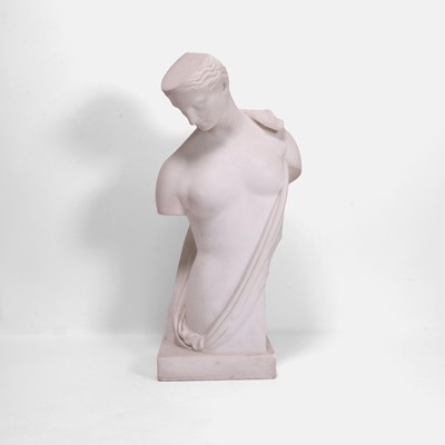 Lot 360 - A Grand tour marble figure of Psyche of Capua