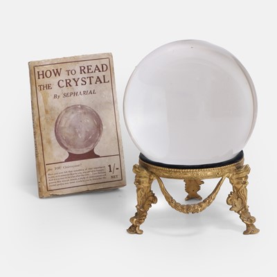 Lot 70 - A large crystal ball