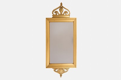 Lot 347 - A Regency-style giltwood wall mirror
