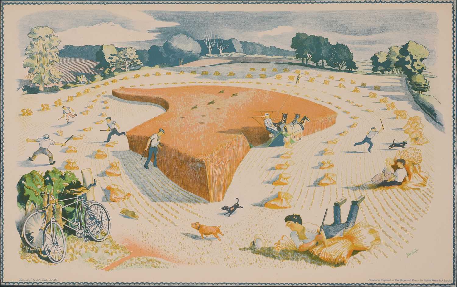 Lot 420 - John Nash RA (British, 1893-1977)