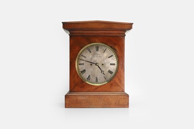 Lot 272 - An early Victorian mahogany bracket clock by Brysons, Edinburgh