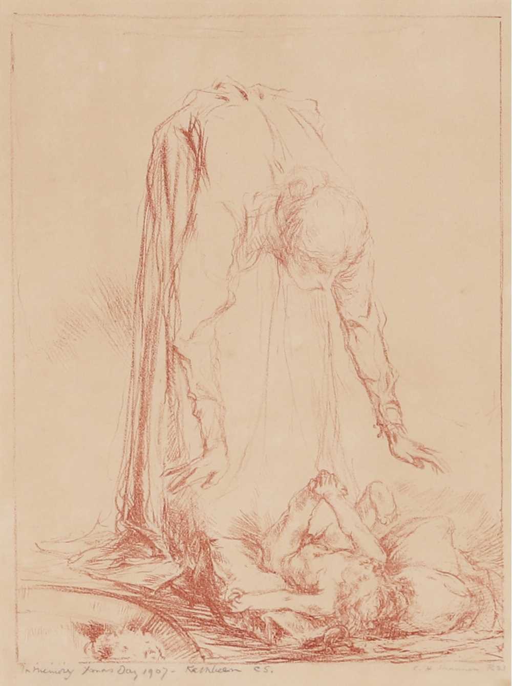 Lot 72 - Charles Haslewood Shannon RA (British, 1863-1937)