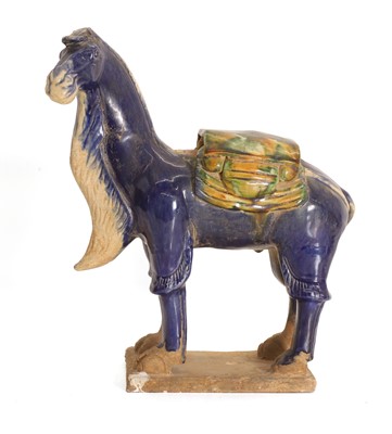 Lot 112 - A Tang style pottery camel