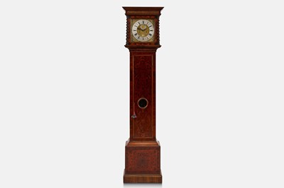 Lot 284 - A George II seaweed marquetry longcase clock by Sam Bradley, Worcester