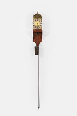 Lot 286 - A brass lantern clock by William Donning, Petworth