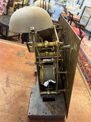 Lot 280 - A Queen Anne marquetry longcase clock by Sam Barrow, Hermatage, London