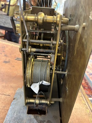 Lot 280 - A Queen Anne marquetry longcase clock by Sam Barrow, Hermatage, London