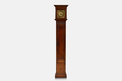 Lot 285 - An oak longcase clock by John Tribe, Thackham