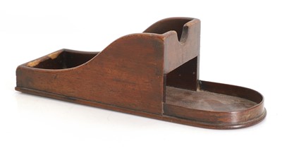 Lot 532 - A mahogany wine bottle stand
