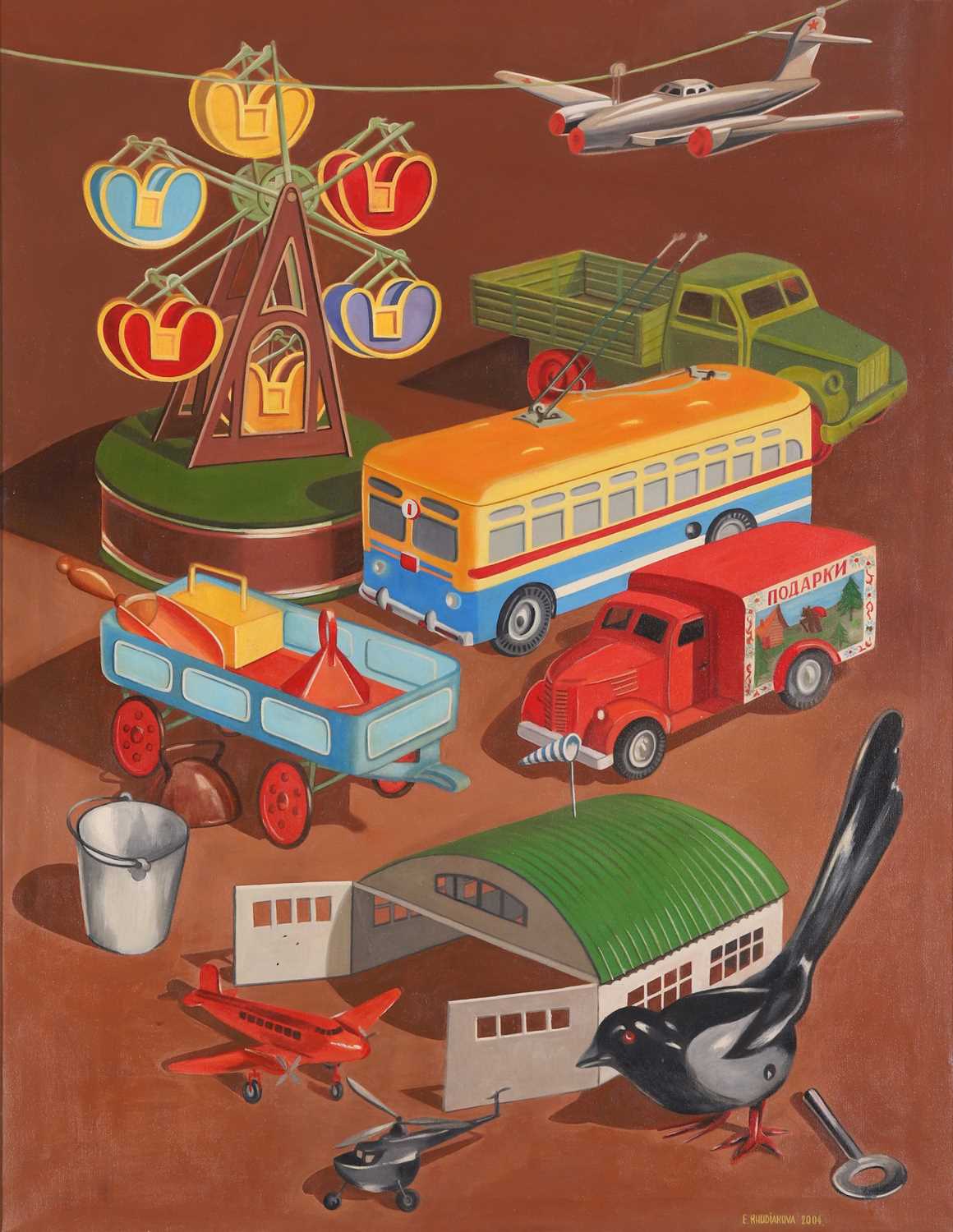 Lot 69 - Elena Khudiakova (Russian, 1957-2015)