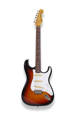 Lot 3 - A Squier Fender Stratocaster electric guitar