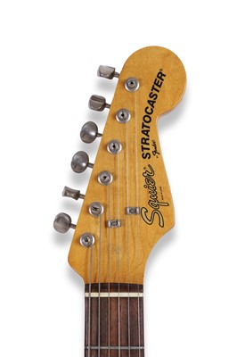 Lot 3 - A Squier Fender Stratocaster electric guitar
