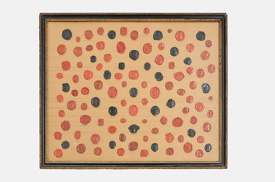Lot 87 - A framed group of wax seals