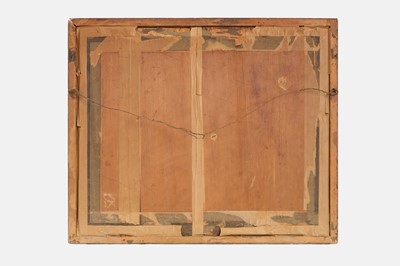 Lot 87 - A framed group of wax seals