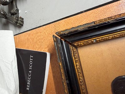 Lot 87 - A framed group of wax seals