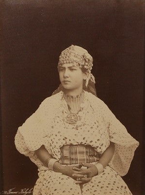 Lot 303 - A group of albumen prints of different nationalities