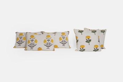 Lot 315 - A set of five cushions by Birdie Fortescue
