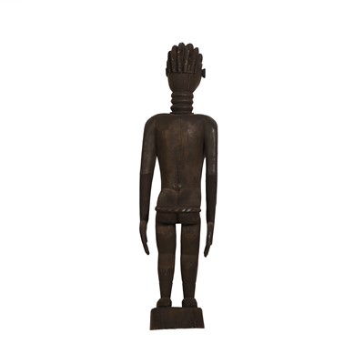 Lot 307 - A Mende carved wood female figure