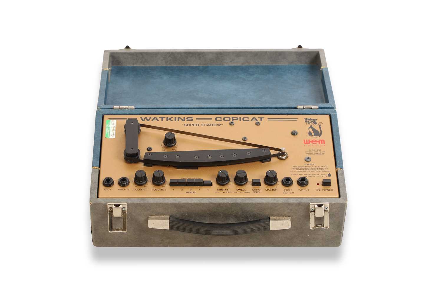 Lot 11 - A Watkins Copicat ‘Super Shadow’ tape echo unit