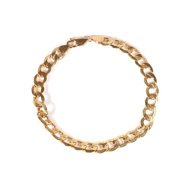 Lot 354 - A 9ct gold link bracelet