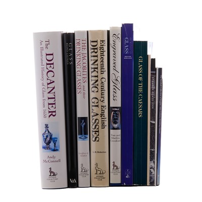 Lot 27 - A quantity of eleven glass reference books