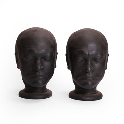 Lot 298 - Two William Blake death masks
