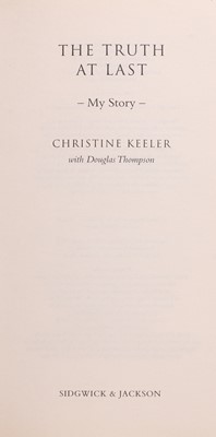 Lot 165 - Christine Keeler and the Profumo Affair