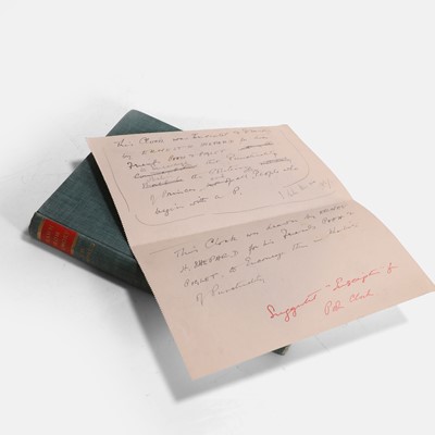 Lot 302 - An autographed letter from AA Milne (1882-1956) to EH Shepard (1879-1976)
