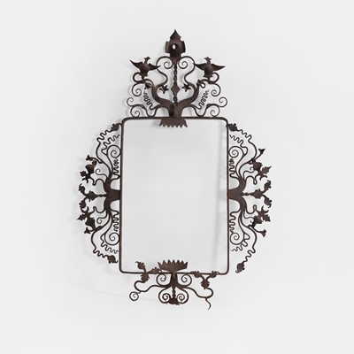 Lot 406 - An unusual folk art picture frame