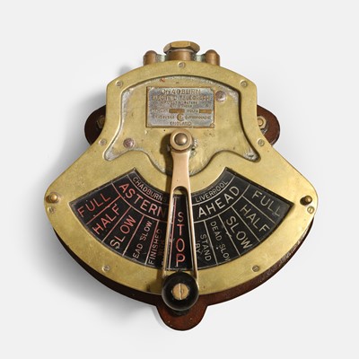 Lot 526 - A Chadburn's ship's telegraph