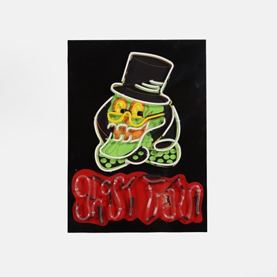 Lot 154 - A 'Ghost Train' neon sign