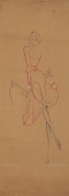 Lot 95 - Attributed to Albert Victor Ormsby Wood (Irish-British, 1904-1977)