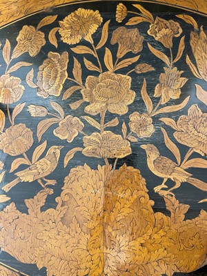 Lot 56 - A William and Mary walnut and marquetry chest of drawers