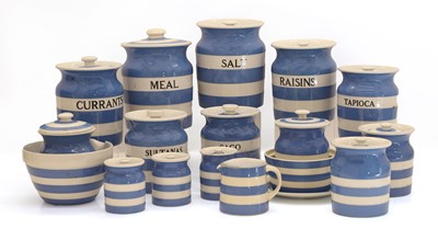 Lot 111 - An extensive set of T G Green Cornish ware items