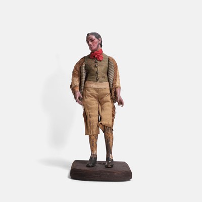 Lot 141 - An Italian nativity figure of a man